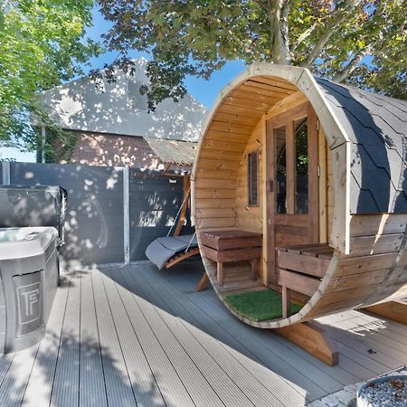Strand Thema Vakantiewoning Bij B&B Gezond Aan Zee - Toegang Wellnesstuin Meerprijs Ouddorp Bagian luar foto