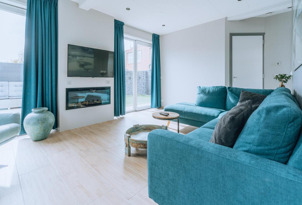 Strand Thema Vakantiewoning Bij B&B Gezond Aan Zee - Toegang Wellnesstuin Meerprijs Ouddorp Bagian luar foto